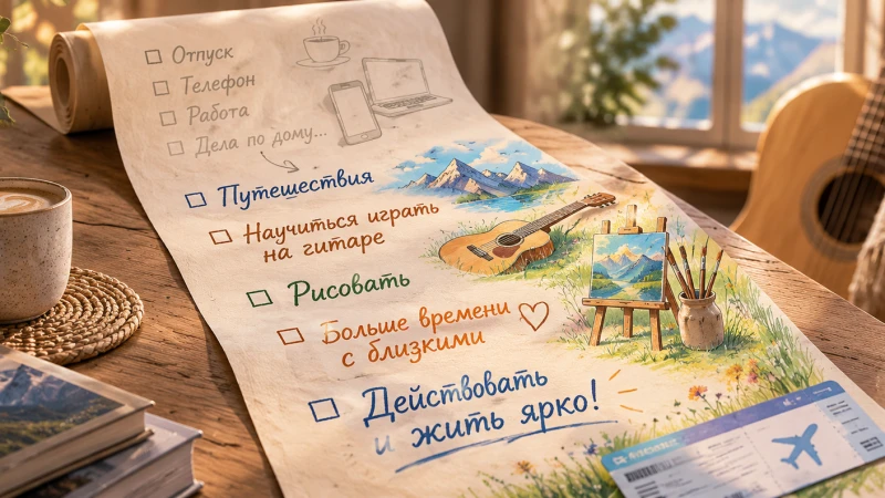 Практика «100 желаний»: список, который расскажет о вас больше любого теста