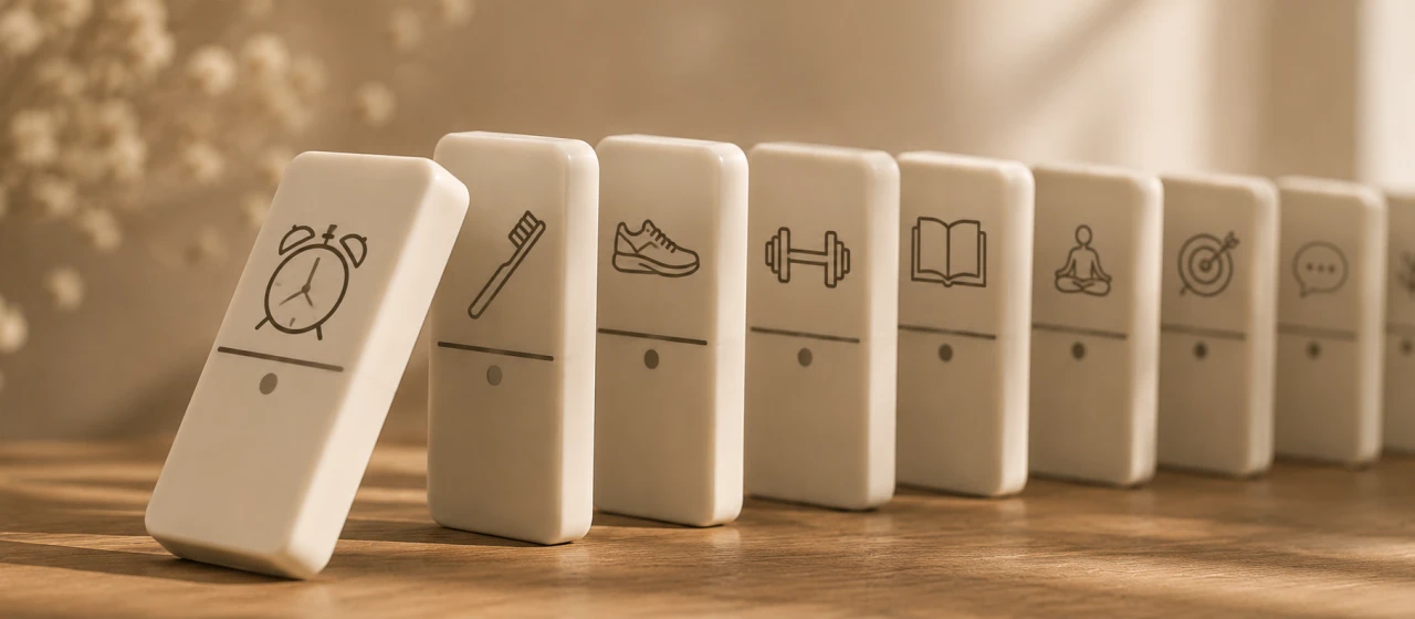 Habit stacking: как встраивать новые привычки в уже существующие