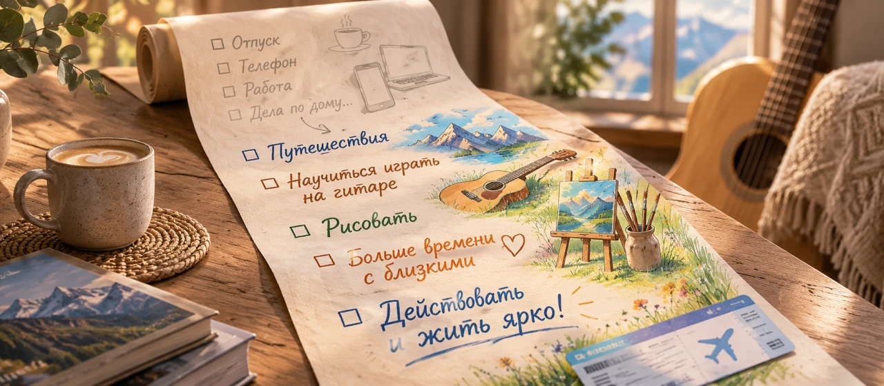 Практика «100 желаний»: список, который расскажет о вас больше любого теста