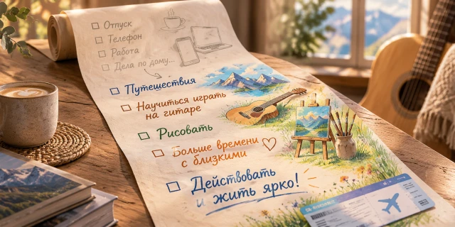 Практика «100 желаний»: список, который расскажет о вас больше любого теста