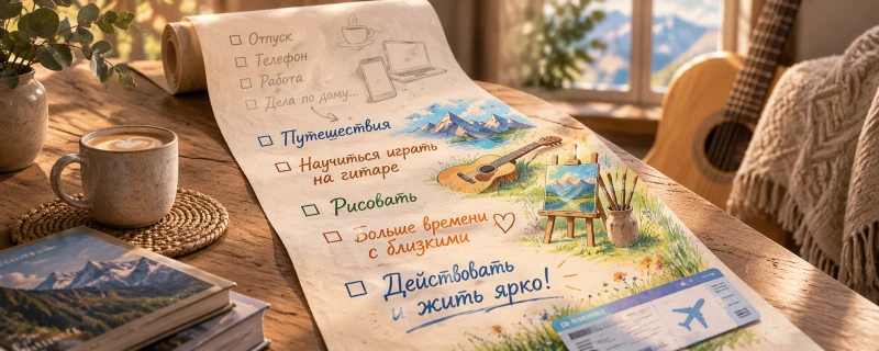 Практика «100 желаний»: список, который расскажет о вас больше любого теста